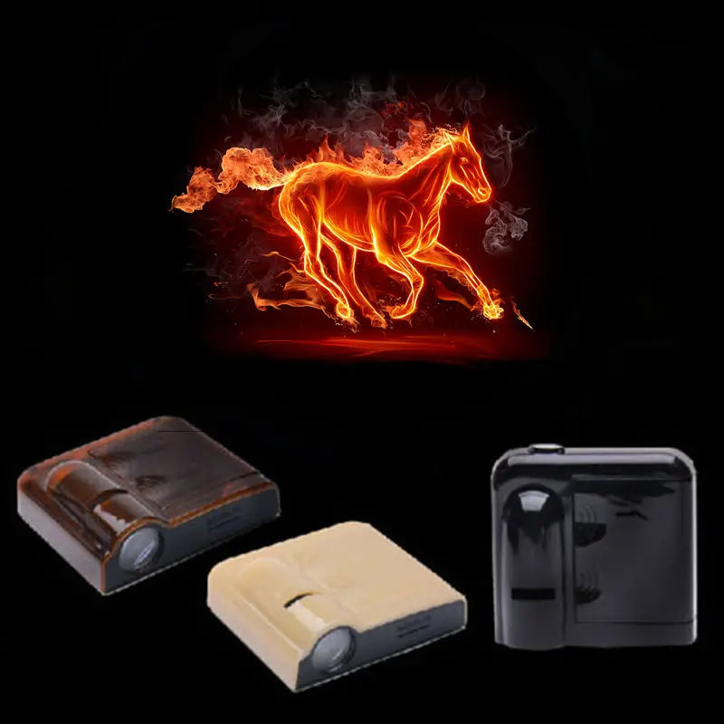 

Gzhengtong Auto Welcome Lamp Wireless LED Car door Projector Logo ghost shadow laser light Fire Horse