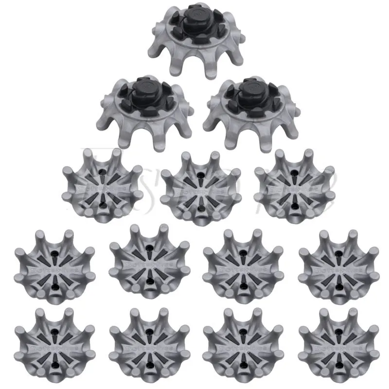 

14Pcs /set Golf Spikes Pins 1/4 Turn Fast Twist Shoe Spikes Replacement Portable 3 Color Available