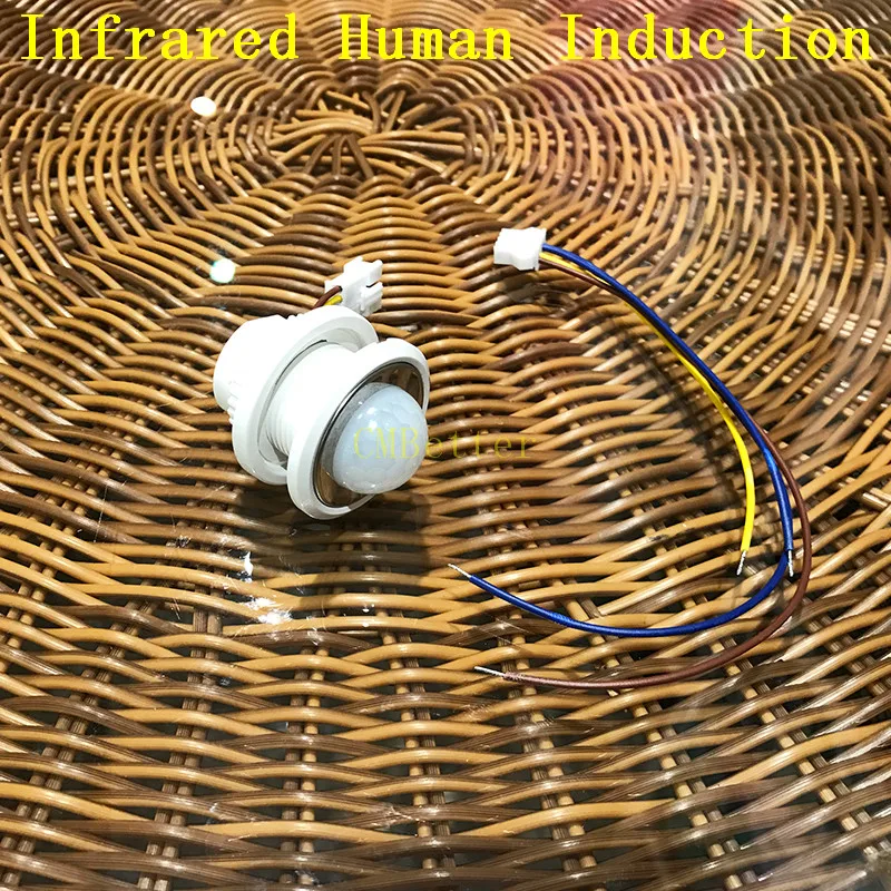 Adjust 110-220V 50HZ PIR IR Infrared Human Body Induction Switch Light Control Ceiling Lamp Motion Sensor Detector On Off CM092 (11)