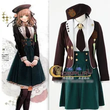 Anime Amnesia Heroine Cosplay Disfraces uniforme niña de la escuela de Londres de la Vendimia conjunto Completo de Disfraces de Halloween para las mujeres Por Encargo