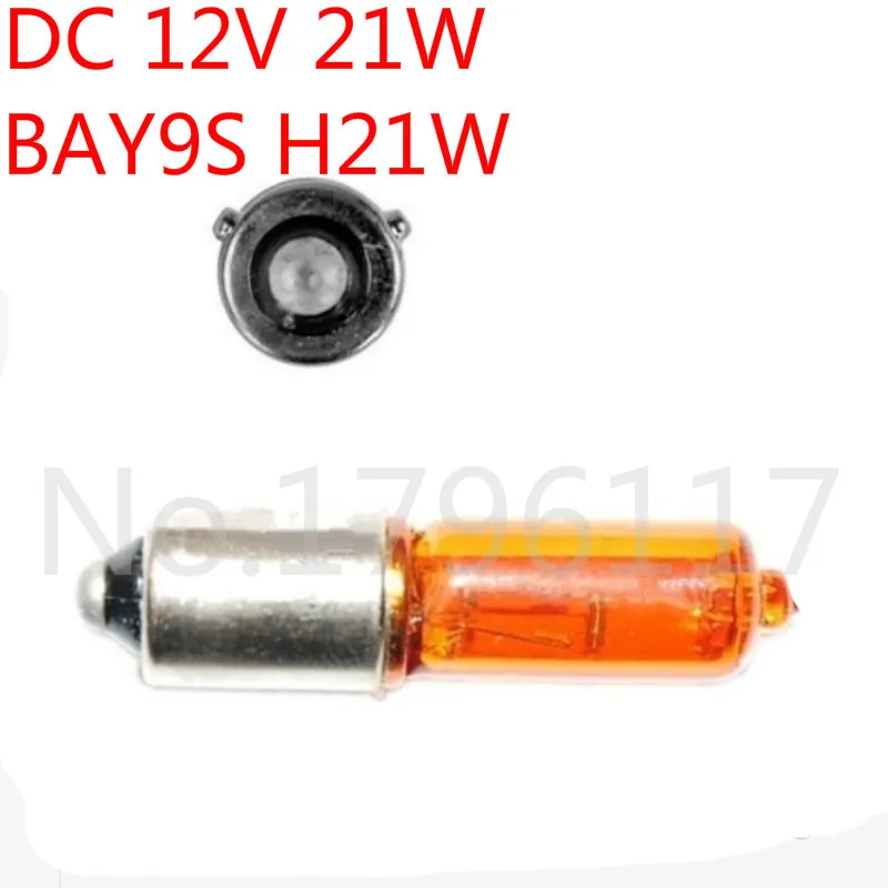 2pcs / 10pcs Bay9s H21w 12v 21w Automobile Headlight Bayonet Bulb Car  Halogen Indicator Brake Fog Reverse Light Bulb Bay9s - Signal Lamp -  AliExpress