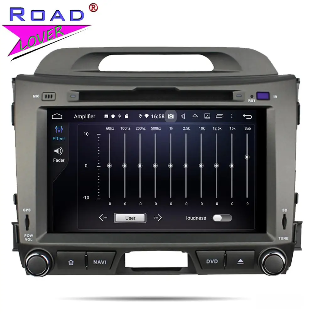 Discount Car Radio Android 9.0 Head Unit For KIA Sportage 2010 2011 2012 Stereo GPS Navigation Auto DVD Player Car Navi 2 Din Autoradio 5