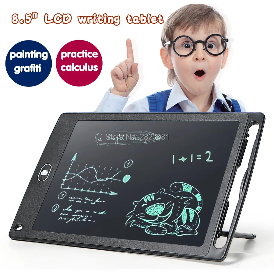 8.5" LCD writing tablet Convenient Erase drawing board reuse