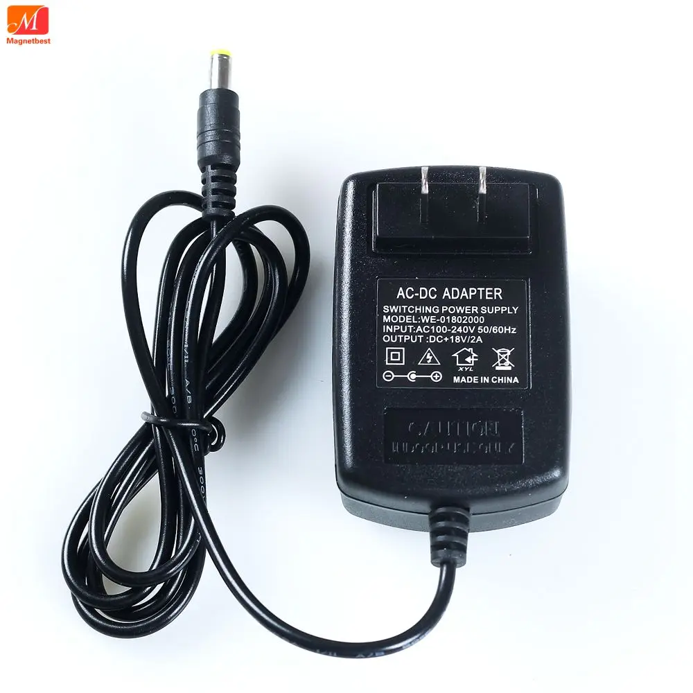 18V 2A AC 100 V 240 адаптер преобразователя к DC 2000mA зарядное устройство питания