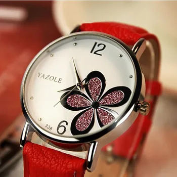 

2019 Watch Women Fashion Casual Analog Luxury Brand Quartz Watch For Women Leather Strap Wristwatches Women Dress Watches AC338