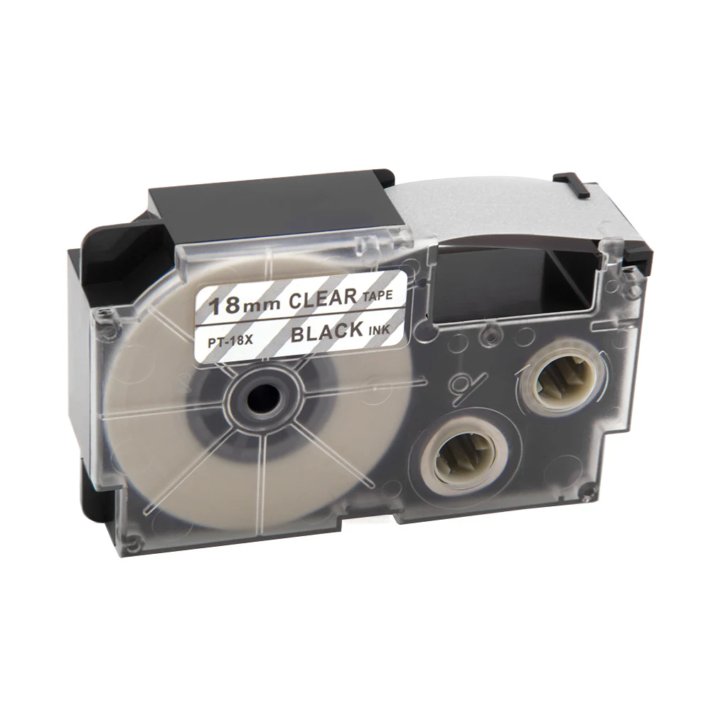 Absonic 6 шт. XR-18WE XR-18RD XR-18X XR-18YW XR-18GN 18 мм лента для маркировки совместимый для объектива с оптическими зумом Casio принтер KL-120 KL-HD1-IH KL-750 KL-780