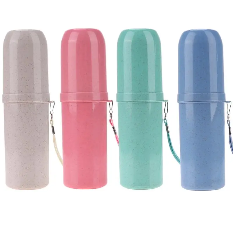 المحمولة المزدوج استخدام السفر معجون الأسنان فرشاة الأسنان حامل كاب حالة المنزلية تخزين كوب في الهواء الطلق حامل ملحقات الحمام