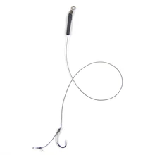 6 шт. Ассорти Размеры 6 8 10 барблекс крючок ручной вязки Карп рыболовные волосы Rig с вертлюгом 12LB