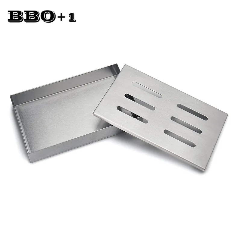 Stainless Steel Smoker Box Cold Smoke Generator BBQ Accessories Barbecue Grill Cooking Tools Cook Bacon Fish Tool set | Дом и сад