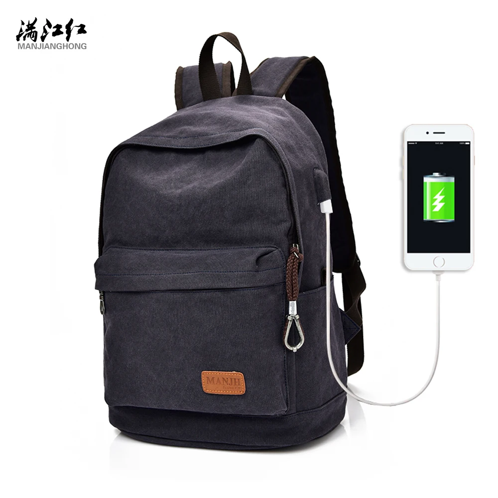 Backpack Student College Canvas Backpack Men Women Material Escolar Mochila Quality Brand Travel