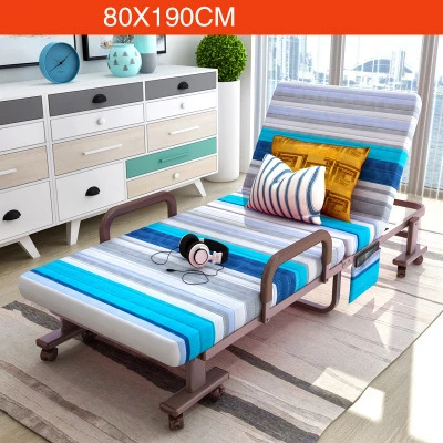 Simple Modern Folding Single Bed Office Living Room Balcony Lazy Noon Break Folding Bed Soft Cotton Fabirc Adjustable Sofa Bed Simple Modern Folding Single Bed Office Living Room Balcony Lazy Noon Break Folding Bed Soft Cotton Fabirc Adjustable Sofa Bed