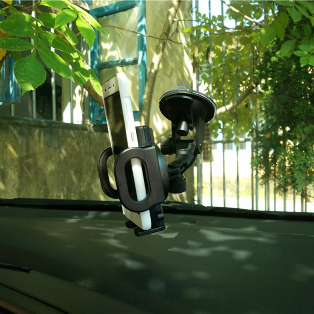 Универсальный вращающийся на 360 ° Автомобильный держатель для лобового стекла Подставка для мобильных телефонов gps мобильный смартфон подставка дропшиппинг#20