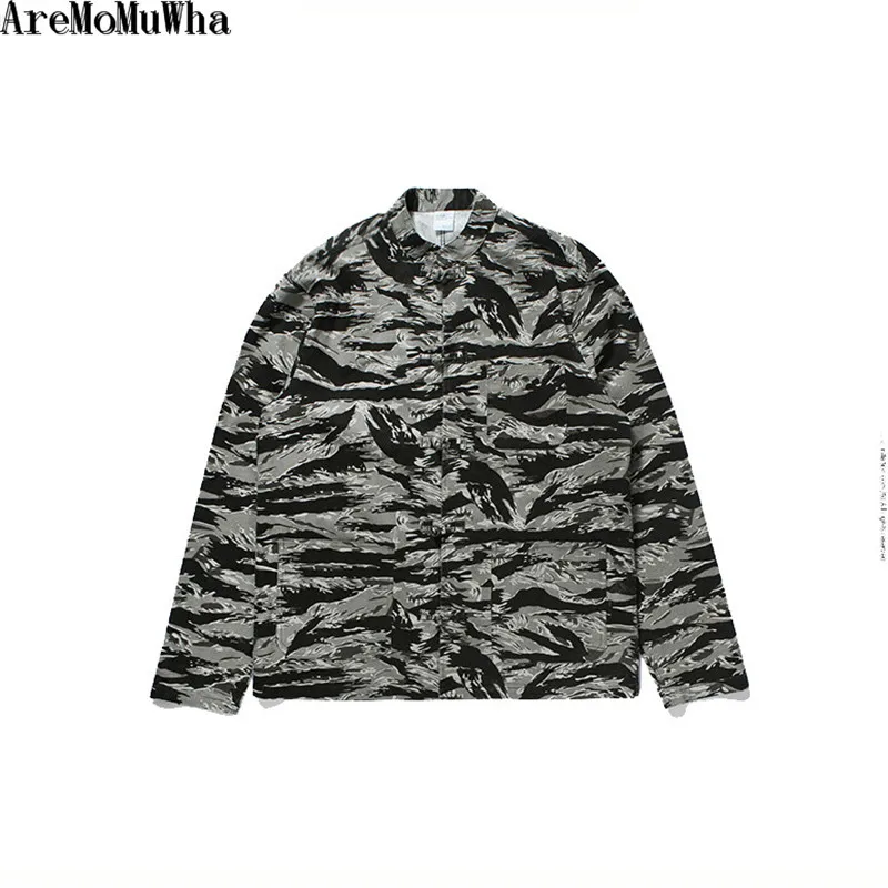 AreMoMuWha/осенние новые европейские Стильные американские уличные камуфляжные