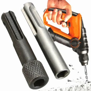 

5 Pcs 1/4 3/8 1/2 SDS Adapter Hex Socket Impact Driver Drill Hammer Shank Set