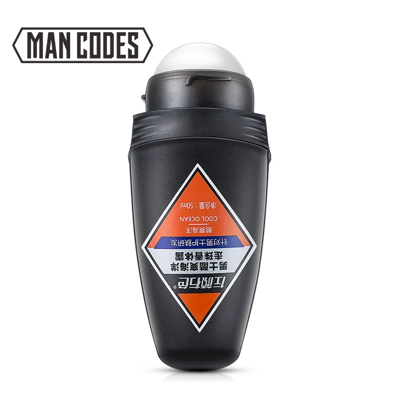 MANCODES Men Deodorant Stick Antiperspirant Remove Sweat Roll on Bottle Women Lasting Fragrance Men Smooth Dry Body Care