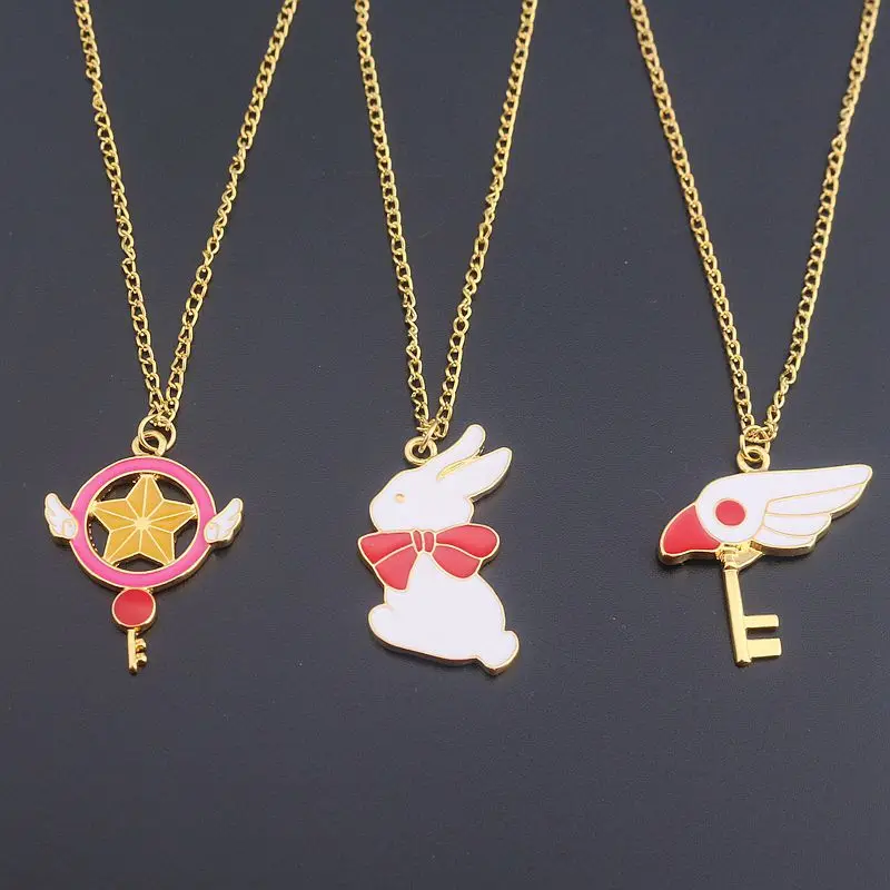 Fashion Anime Sailor Moon long Chain Charm Girl and Women Necklaces