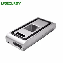 LPSECURITY металлический корпус антивандальный биометрический отпечатков пальцев RFID дверной контроль доступа внешний считыватель