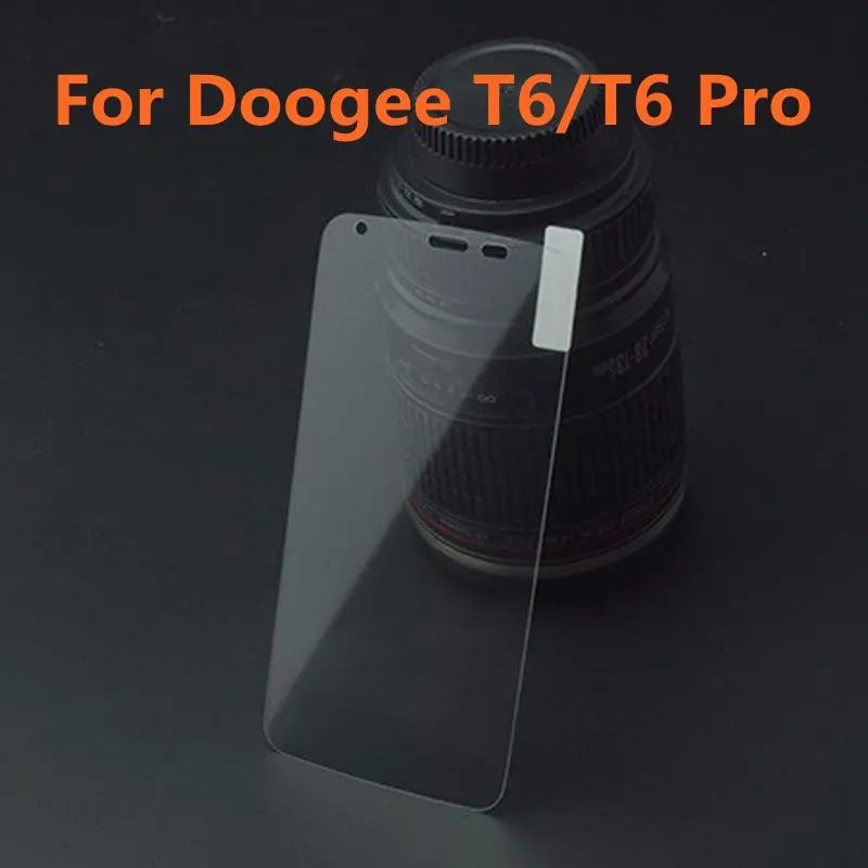 DOOGEE T6 Оригинальное закаленное стекло 9H Высококачественная защитная пленка