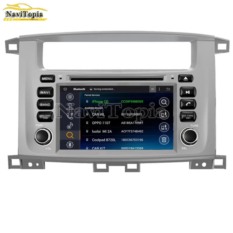 Flash Deal NAVITOPIA 4G RAM 64G ROM PX6 Six Core Android 9.0 Car DVD GPS for Toyota Land Cruiser 100 1998-2007 LC100 for Lexus LX 470 5 Flash Deal NAVITOPIA 4G RAM 64G ROM PX6 Six Core Android 9.0 Car DVD GPS for Toyota Land Cruiser 100 1998-2007 LC100 for Lexus LX 470 5