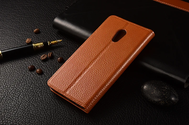 Tampa do Suporte de Couro Cases de Telefone Capa para Meizu Case Kezihome Litchi Genuine Leather Flip Pro6 Coque 6 Pro 11 Estojos p/ carteira