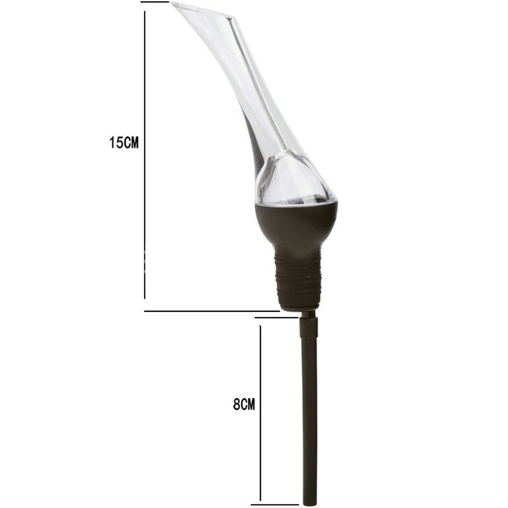 Прозрачный мини-акриловый дорожный барный аэратор для красного вина декантерный дозатор