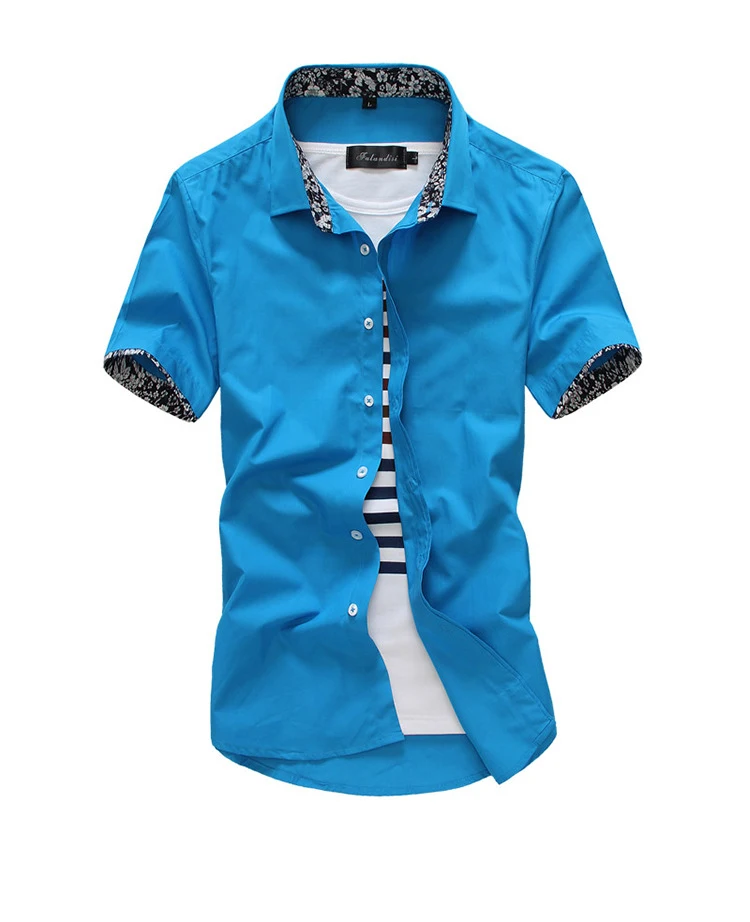 MarKyi, летние мужские рубашки с коротким рукавом и цветочным принтом размера плюс 5xl, приталенная повседневная мужская рубашка хорошего качества