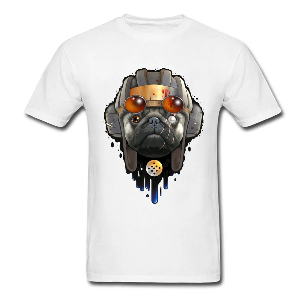 Dog of War Male Discount Custom Tops Tees O Neck Summer 100% Cotton T-Shirt Printed On Short Sleeve Tops T Shirt Dog of War white