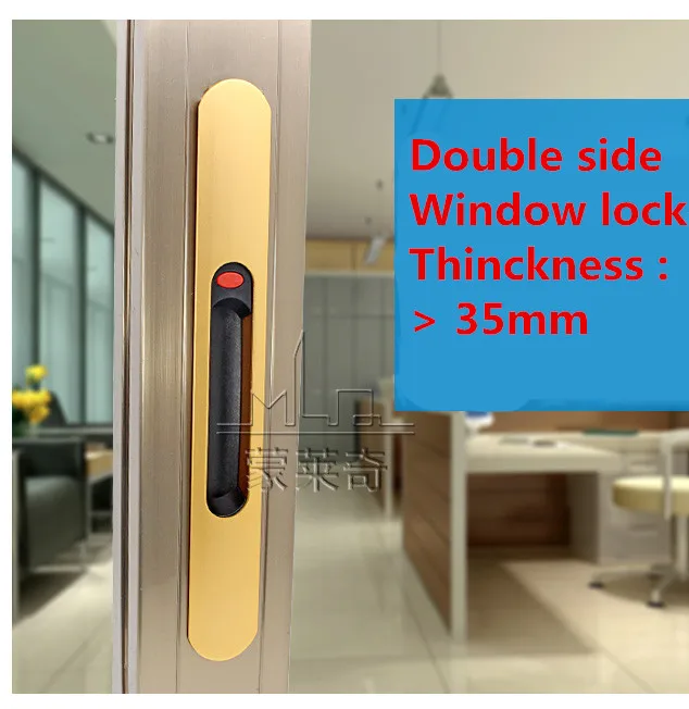 New Mortice Sliding Window Lock No Keys Interior Room