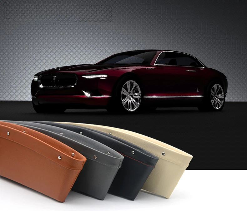 Автомобильный Органайзер коробка Ловца рыбы из искусственной кожи Caddy карман для