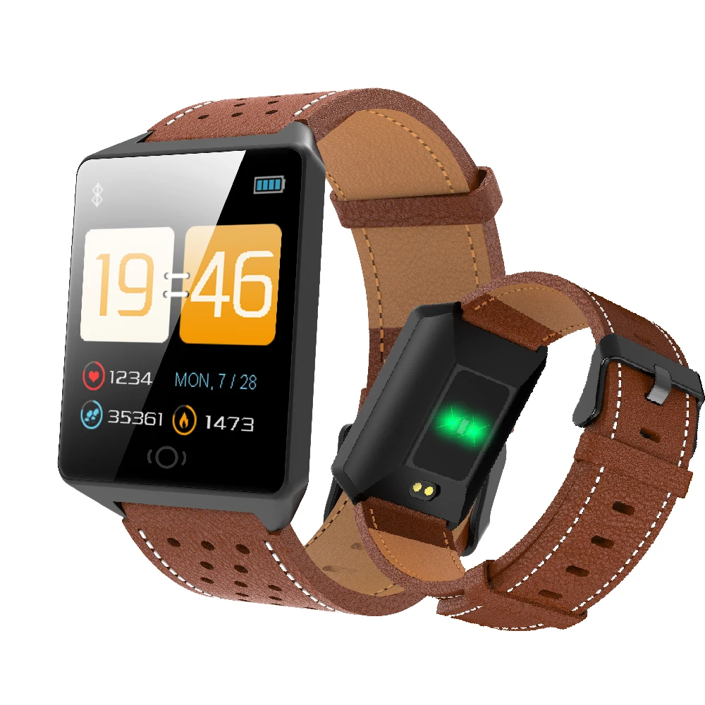 

Fitness Watch Pedometer Heart Rate Monitor Mens Digital Intelligent Watch Touch Waterproof Smart Watch Women For Ios Andriod