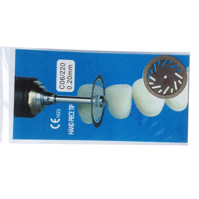 5pcs Dental Lab Diamond Disc for Dental Cutting Plaster 22mm x 0.20mm Disc Wheel C06 jewelry