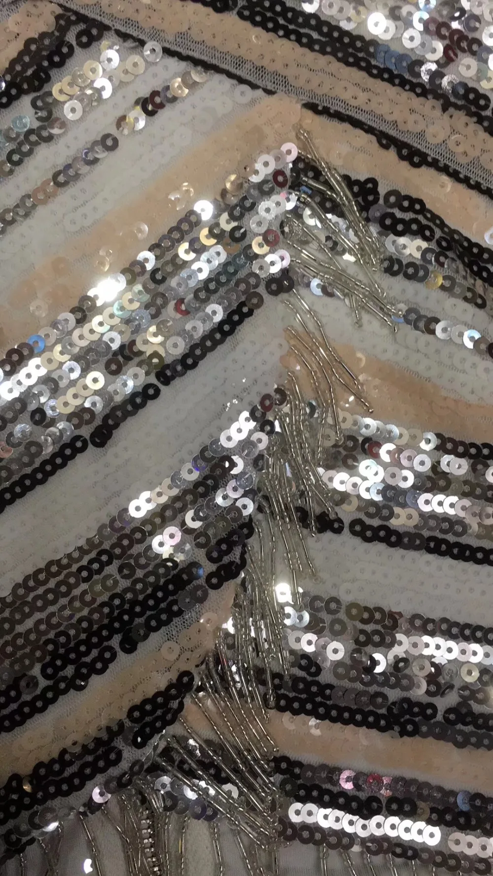 Новинка; Роскошные пикантные женские короткий рукав с серебряными пайетками, комплект из 2 предметов женское платье вязаные дизайнерские вечерние платья