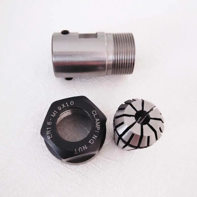 1 шт. Шпиндельный зажим мотора C20 ER16 32L 8 мм + ER16/1 10 Цанга|c20 er16|collet er16collet 8mm |