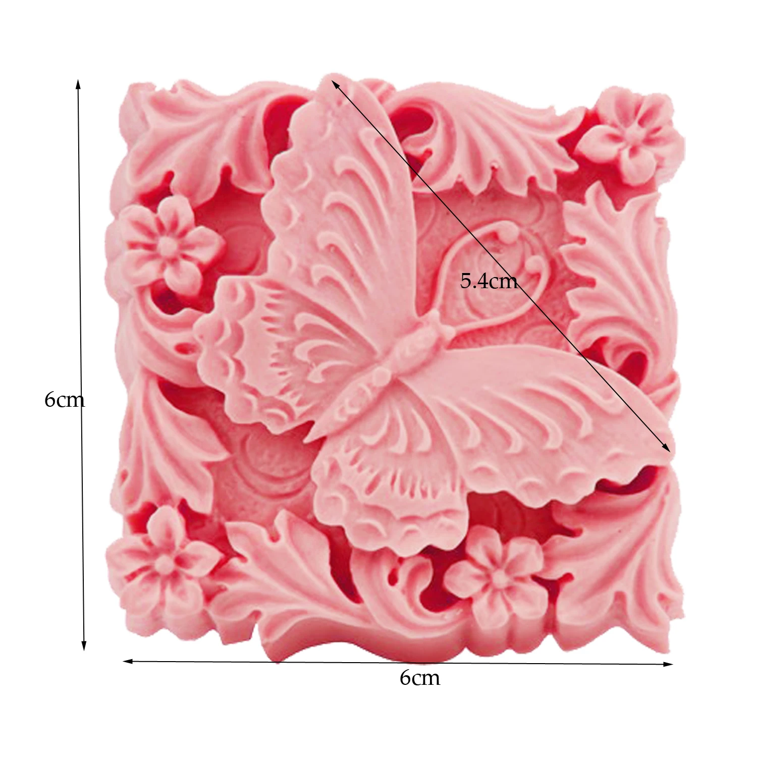 M0498 3D бабочка силиконовая форма для мыла ручной работы силиконовая форма «сделай сам» Искусно сделанные формы