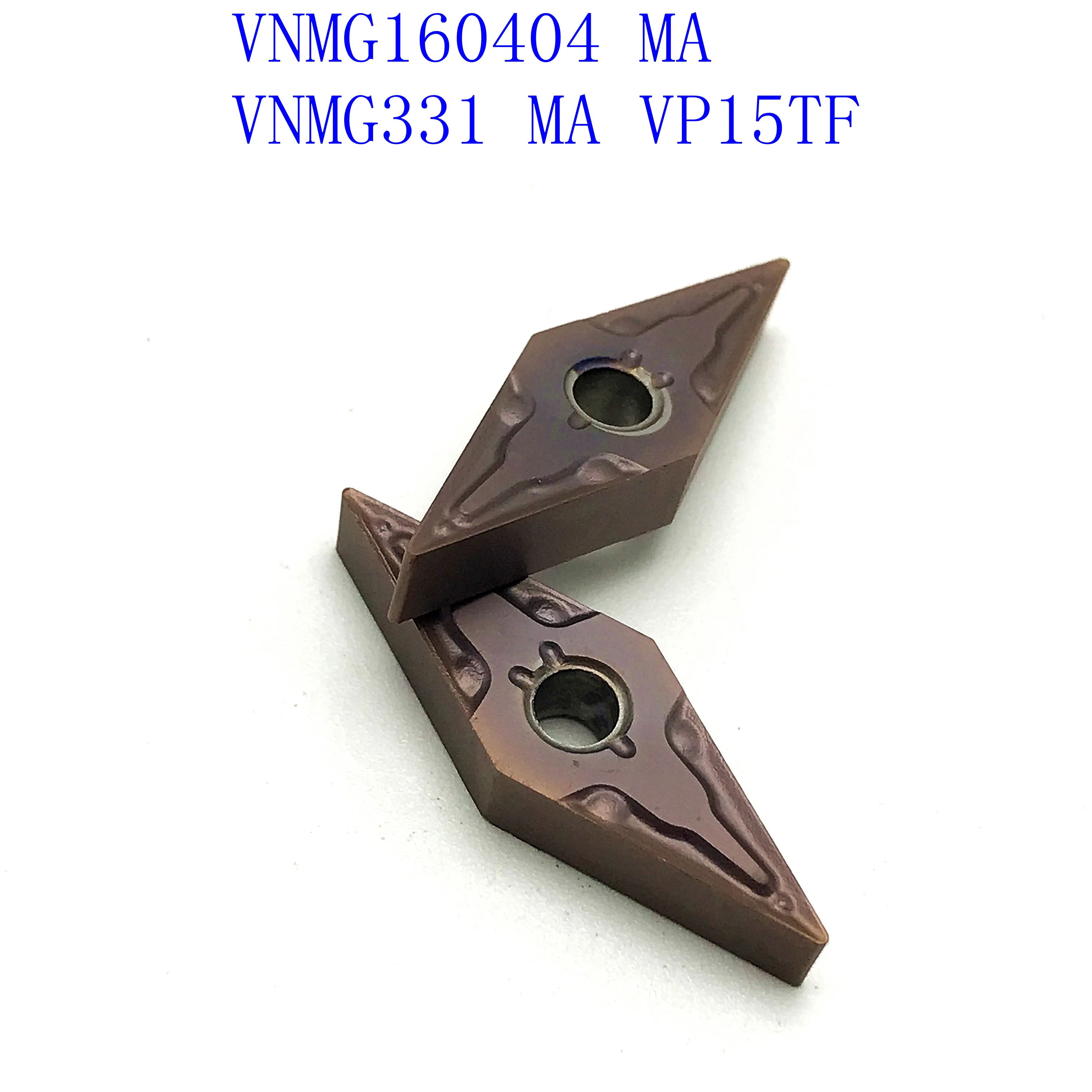 

20PCS 45° external turning tool VNMG160404/VNMG331 MA VP15TF carbide insert lathe tool CNC tool