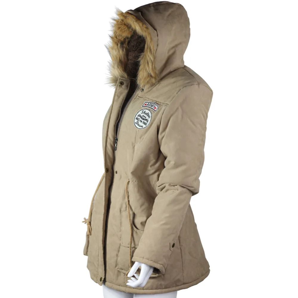 Fashion Autumn Women Parkas Winter Thicken Coats New Warm