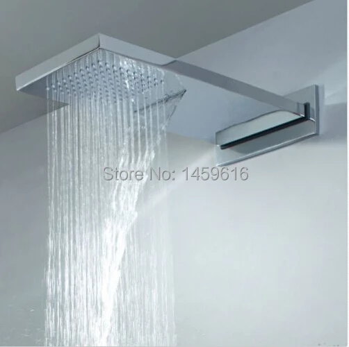 550*230 мм латунный душ с дождевой насадкой, скрытый верхний душ, верхний душ, Муссон, душ с 006