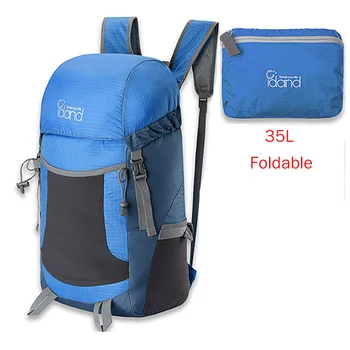 

35L Men Hiking Backpack Travel Rucksack Foldable Nylon Bags Portable Camping Bolso Male Hunting Trekking Fishing Sporttas XA171D