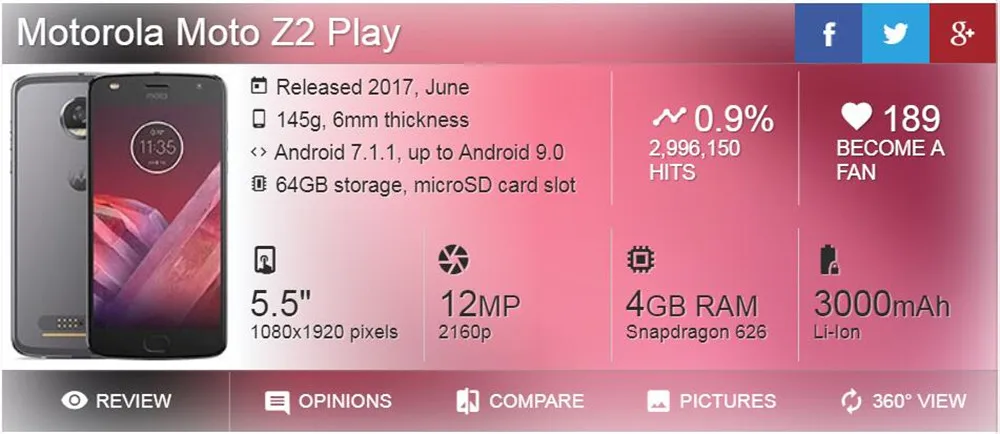 Motorola AMOLED ЖК-дисплей для Motorola Moto Z2 Play 5,5 дюймов 1920*1080 кодирующий преобразователь сенсорного экрана в сборе закалённое стекло