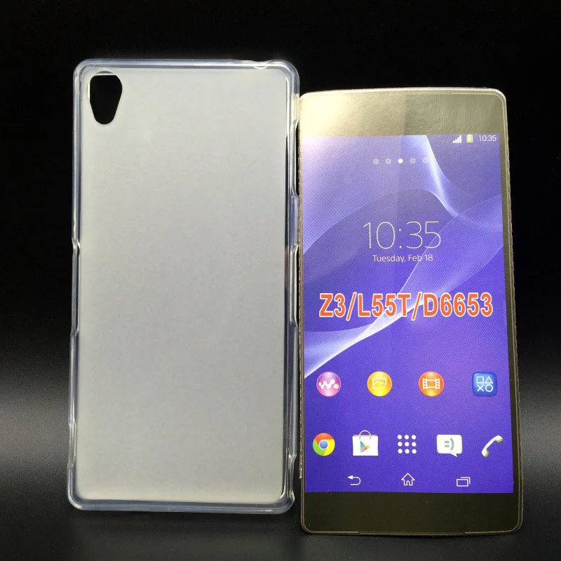 Супер тонкий прозрачный защитный чехол Z3 для SONY Xperia Z1 Z2 Z4 Z5|sony xperia z1|xperia z1sony |