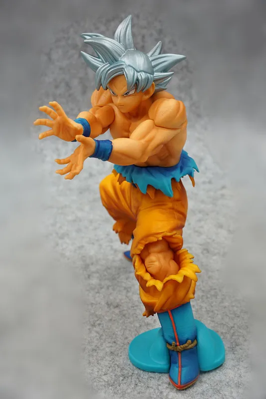 Dragon Ball Z ПВХ фигурку Супер Саян ультра инстинкт ichiban kuji Сон Гоку серебряные волосы
