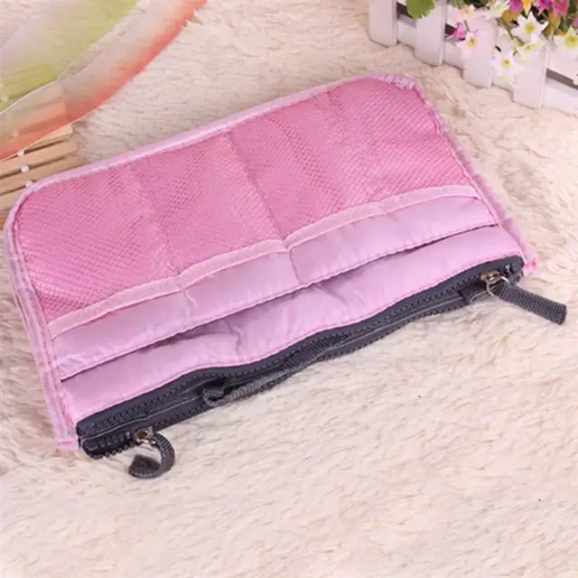 Cosmetic Bag Travel Organizer Portable Beauty Pouch Functional Bag Toiletry Make Up Makeup Organizers Phone Bag Case 2
