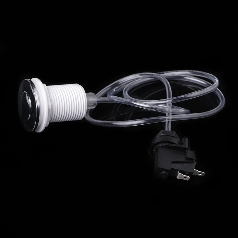 

Bath Tub Spa Waste Garbage Disposal Self-Lock Air Switch Push Button Air Hose