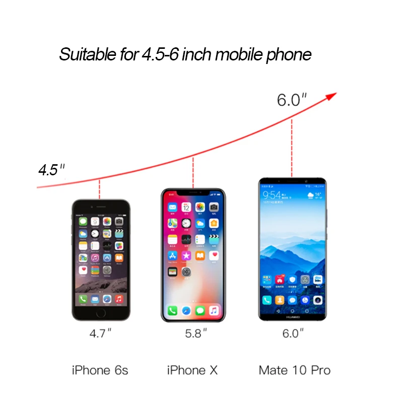 Baseus All Metal Car Phone Holder Universal Gravity phone holder in car Auto-locked Air Vent Stand Mount Holder For iPhone X 8 7