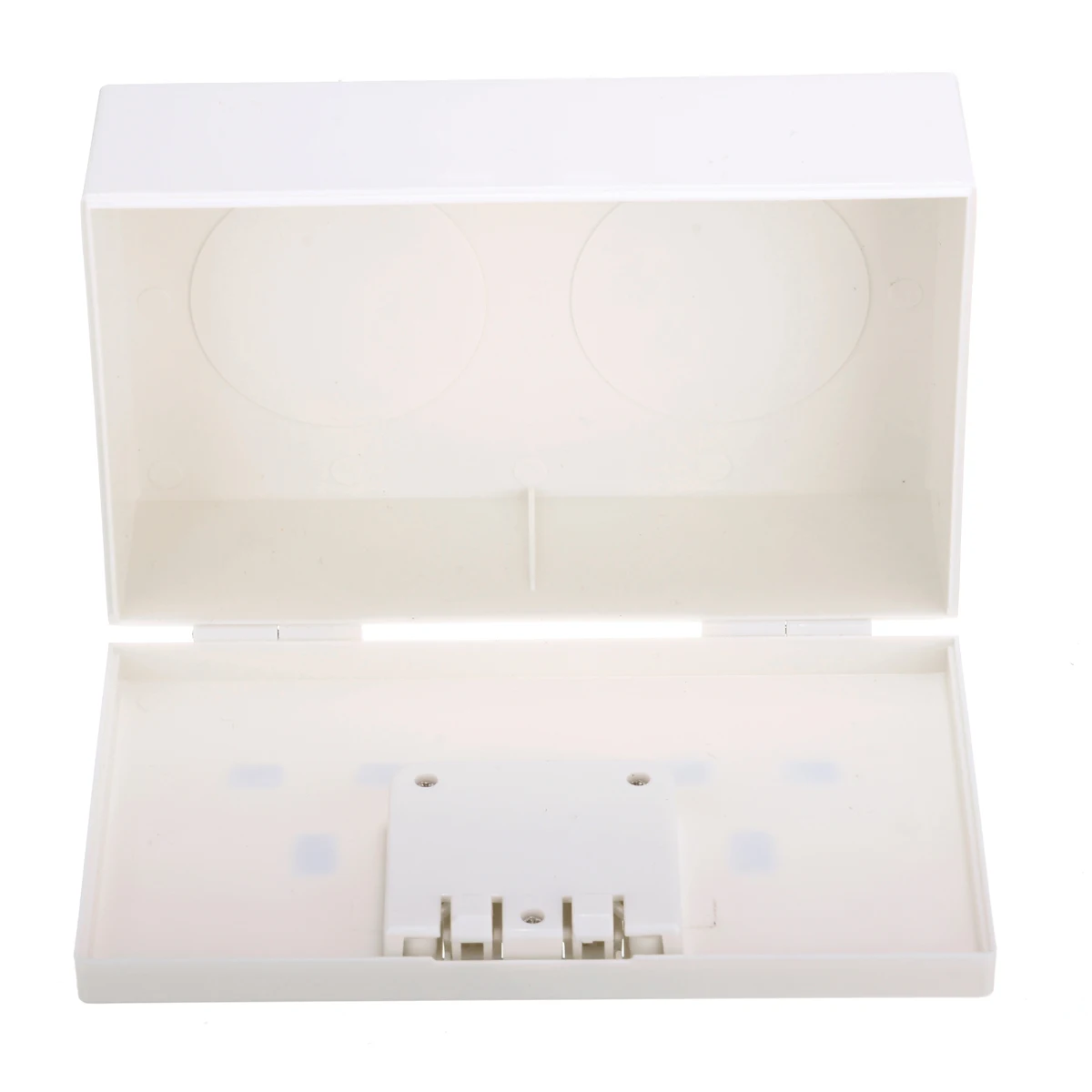 

Creative Socket Stash Storage Box White Imitation UK Plug Design Wall Safe Socket Security Secret Hidden Stash Box