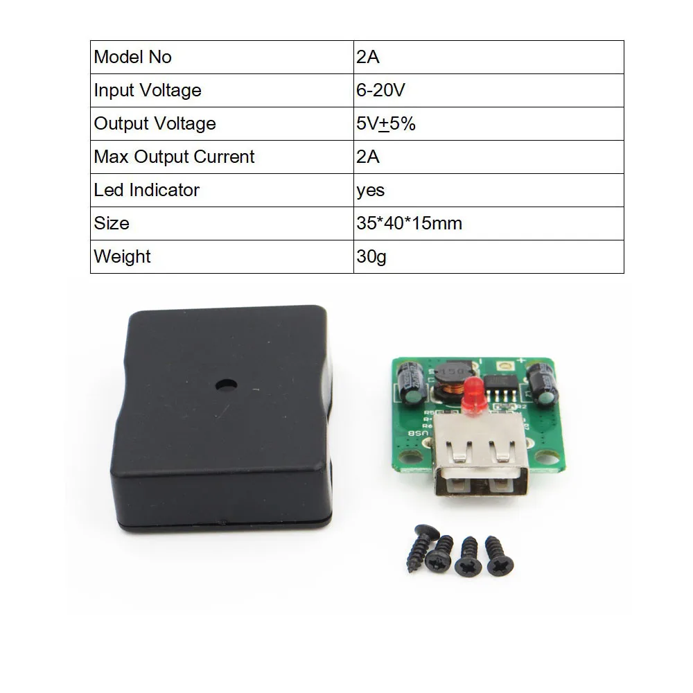 USB Напряжение Контроллер заряда 5V 2A 9/12/15/18V DC солнечные панели зарядных устройств для мобильных телефонов регулятор постоянного тока в переменный преобразователь постоянного тока - Цвет: 5V 2A with LED