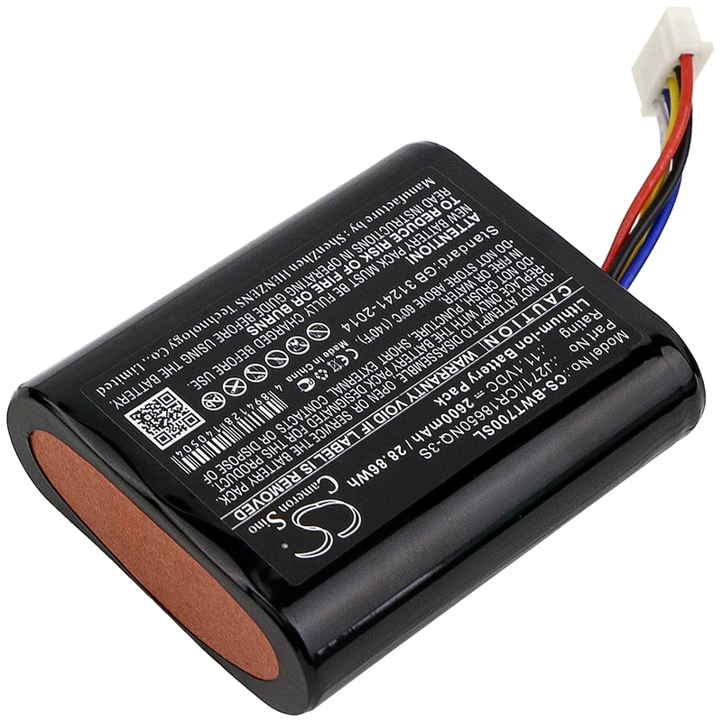 2019 Новая батарея для Bowers & Wilkins T7 динамик li ion 2600 mAh/28 86 WH|Аккумуляторы мобильных