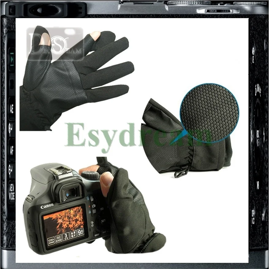 Холодостойкие фото съемки зимние перчатки костюм с рукавицами для Nikon DSLR SLR камеры PB040