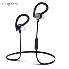 Coopkony bluetooth стерео наушники бас беспроводной громкой связи Наушники спортивные наушники с микрофоном для iPhone Xiaomi huawei