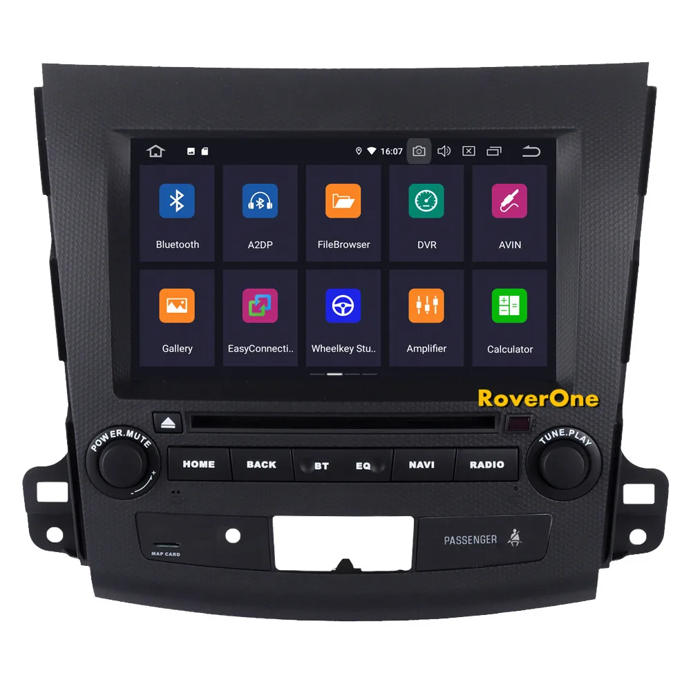 Sale For Mitsubishi Outlander XL EX Android 9.0 2G+16G Quad Core Autoradio Car DVD Radio Stereo GPS Navigation Multimedia Player 6